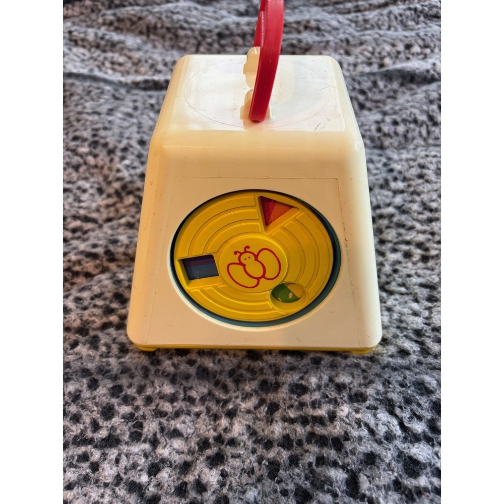 Fisher Price #1021 Vintage 1988 Baby‎ Rotating Turn And Learn Activity Pyramid